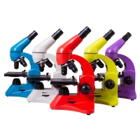 Mikroskop Levenhuk Rainbow 50L Limetka 40x-800x