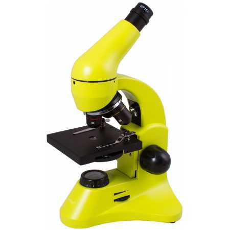 Mikroskop Levenhuk Rainbow 50L PLUS Limetka 64x-1280x