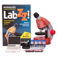 Mikroskop Levenhuk LabZZ M101 Orange\Pomaranč 40x-640x