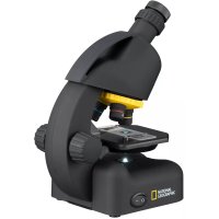 Mikroskop Bresser National Geographic 40–640x s adaptérem na chytrý telefon