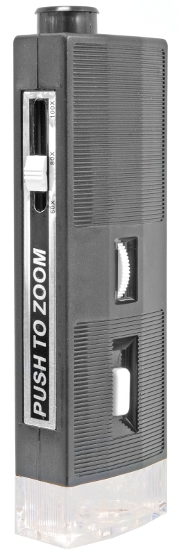 Přenosný mikroskop Bresser 60x–100x