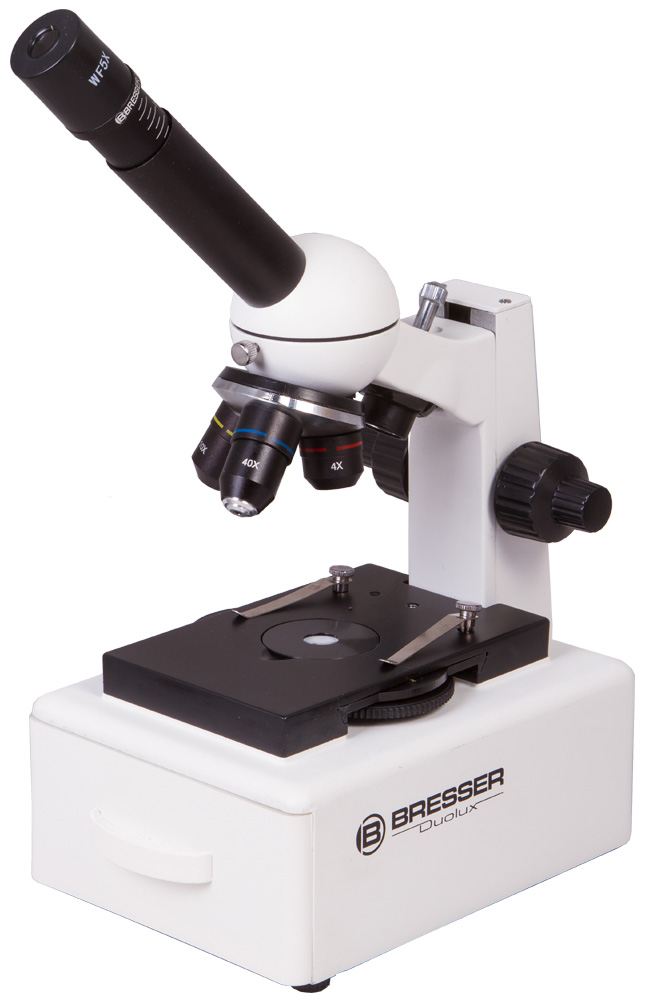 Mikroskop Bresser Duolux 20x–1280x