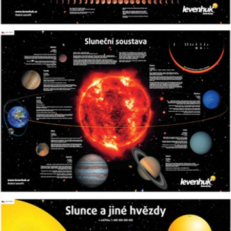 Sada plagatov Levenhuk s vesmirnou tematikou