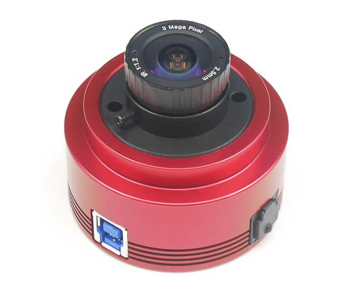 Farebná kamera ZWO ASI385 USB3.0 Color CMOS Camera - Chip D=8.35 mm
