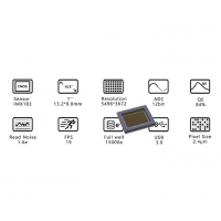 ZWO ASI183MM Mono Astro CMOS Camera - Sony CMOS D=15.9 mm