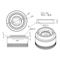 ZWO ASI183MM Mono Astro CMOS Camera - Sony CMOS D=15.9 mm