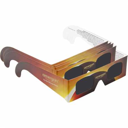 Filter Omegon SunSafe solar eclipse viewing glasses, 5 pairs