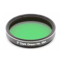Filter Explore Scientific Dark Green #58A 2&Prime;