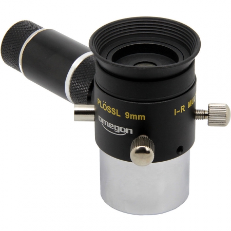 Okular s osvetlenym krizom Omegon Plossl 9mm 50...