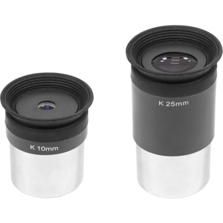 Okular Omegon K 10mm and K 25mm set 50 1,25