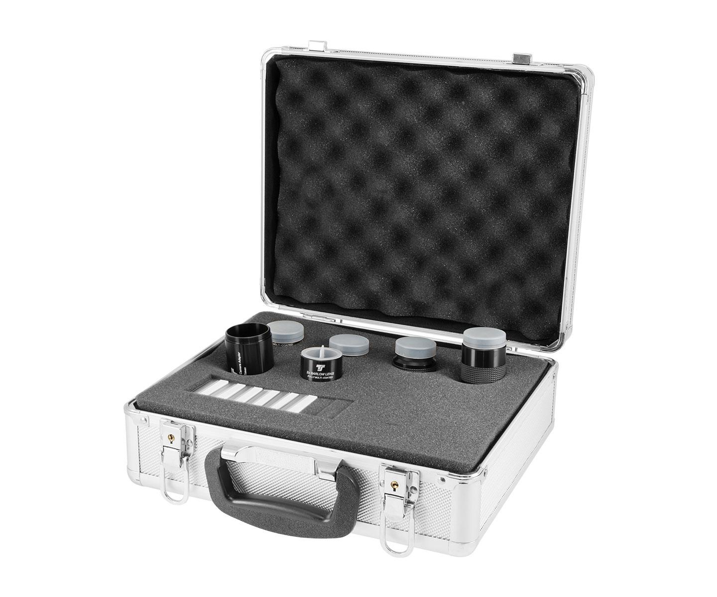 Sada 1,25″ okulárů a filtrů TS Optics - 12 kusu