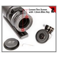 Diagonálne zrkadielko William Optics Diagonal prism RedCat 90° 1,25&Prime;
