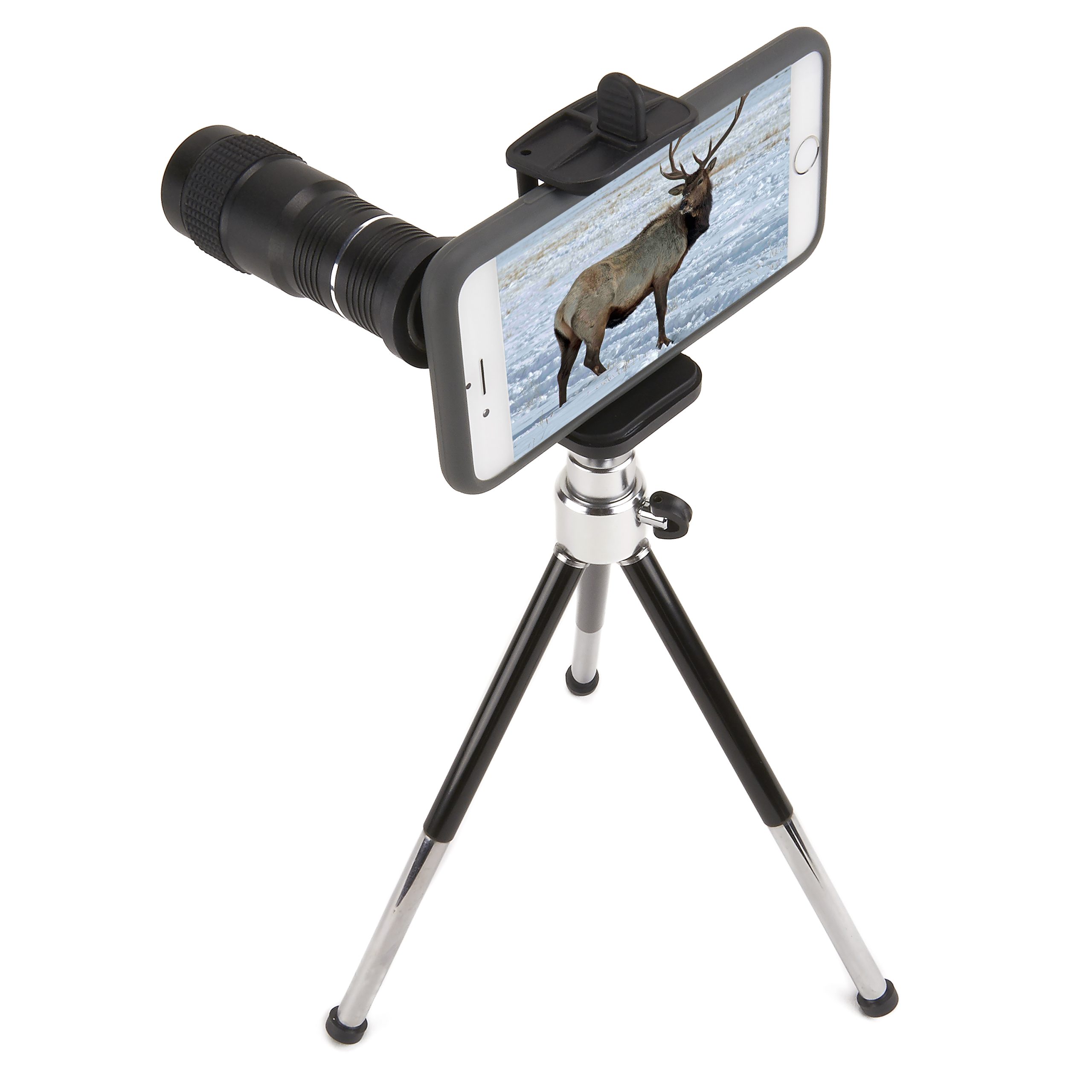 Monokulár Carson HookUpz™ Digiscoping Smartphone Adapter, 6x18mm Telephoto...
