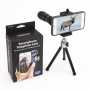 Monokulár Carson HookUpz™ Digiscoping Smartphone Adapter, 6x18mm Telephoto Lens Monocular,Tripod