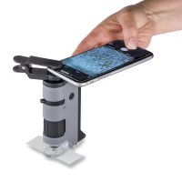 Mikroskop Carson MicroFlipTM 100x-250x LED+UV Smartphone