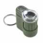 Vreckový mikroskop Carson MicroMini™ 20x LED+UV Zelený