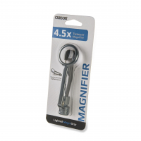 Zvětšovací sklo Carson Lighted MagniGrip™ 4.5x Power 1.1” LED Lighted Magnifier, Precision Tweezers