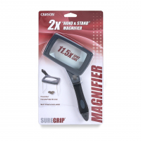 Zvětšovací sklo Carson SureGrip 2x/10x (85 x 50mm)