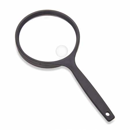 Zvětšovací sklo Carson 2x Power 4″ Oversized Handheld Magnifier