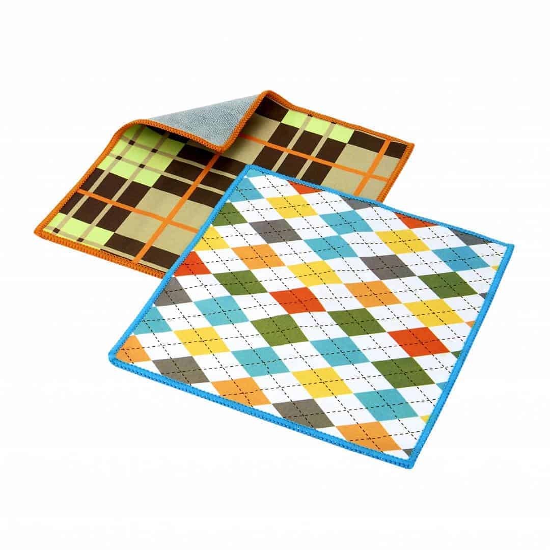 Carson Double Sided Lens Cleaning Cloth (Microfiber and Silk)/2-Pack –...
