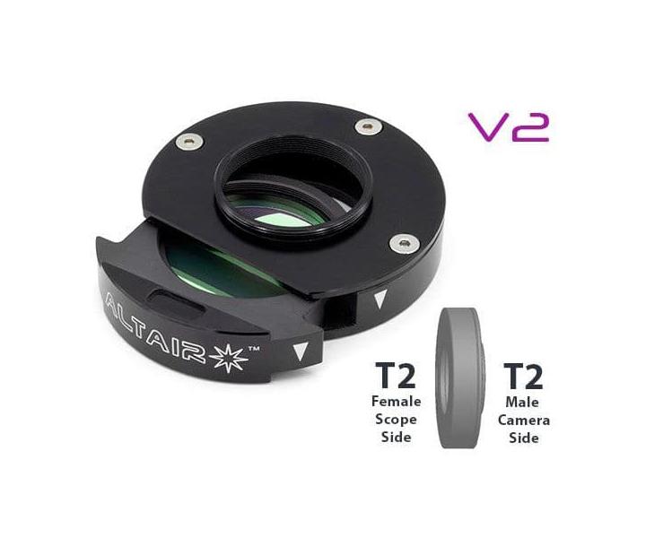 Altair 2″ Filter Holder T2 to T2 & Filter Slider, Version 2 - 17 mm short