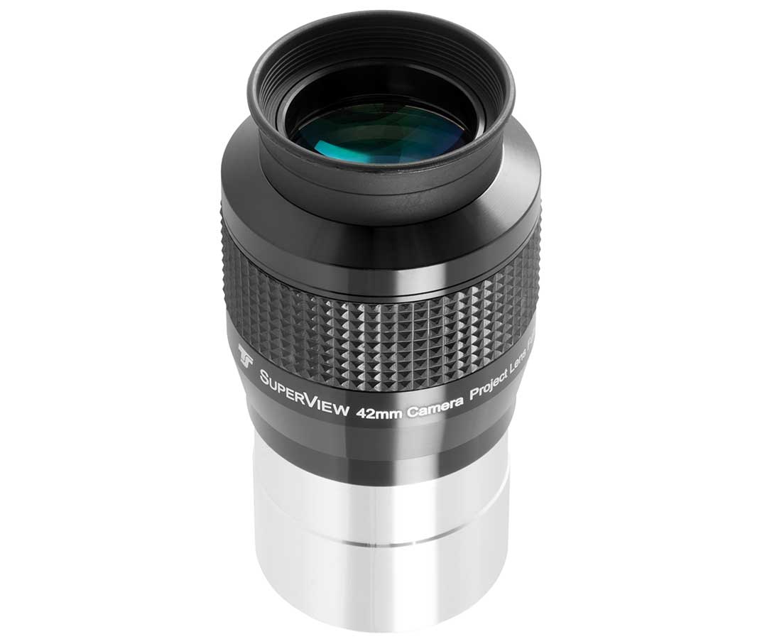Okulár TS Optics WA 42mm 60° 2″ s T2 závitem