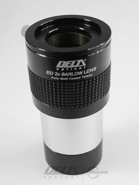 Barlow šošovka DeltaOptical ED 2x 2&Prime;