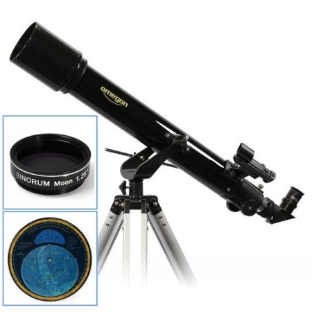 Hvezdarsky dalekohlad Omegon AC 70/700 AZ-2 Sada A