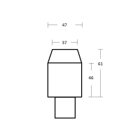 Projekčný adaptér Omegon 2″/T2