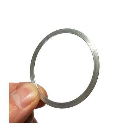 Hliníkový dištančný krúžok ASToptics 0,3 mm M48