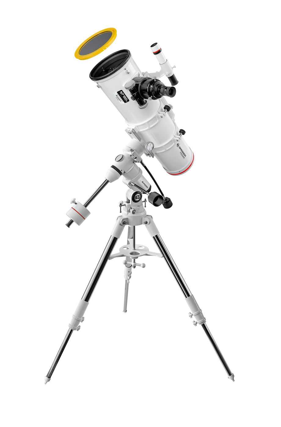 Hviezdársky ďalekohľad Bresser NT 150/750 Messier Hexafoc EXOS-1 + Slnečný...