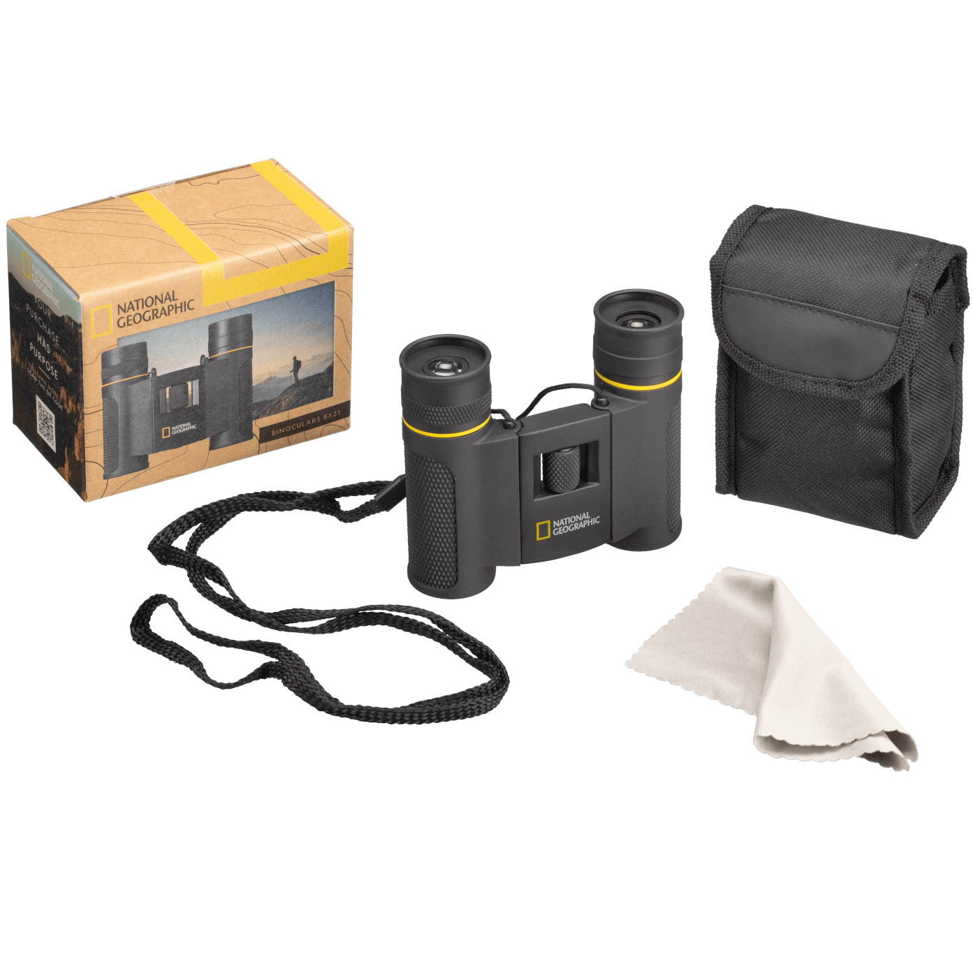 Binokulárny ďalekohľad National Geographic 8x21 Pocket