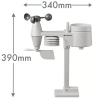 Meteostanica Bresser Professional 256 COLOUR s čidlem 5-v-1