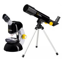 Súprava National Geographic hvezdársky ďalekohľad 50/360 AZ a mikroskop 40x–640x