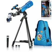 Hviezdársky ďalekohľad Bresser Junior 70/400 AZ Blue s batohom