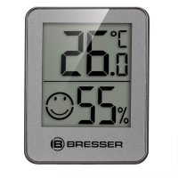 Teplomer a vlhkomer Bresser ClimaTrend Antracit súprava 3 ks.