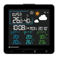Meteostanica Bresser Quadro Individio NV + 3 bezdrôtové senzory
