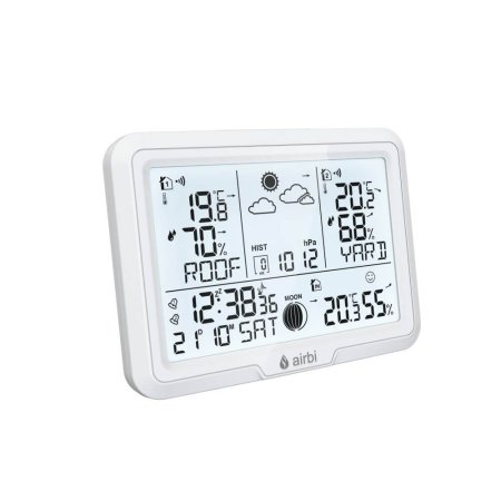 Meteostanica Airbi DUO + 2 bezdrotove senzory