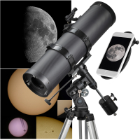 Hviezdársky ďalekohľad Bresser Pollux 150/1400 EQ3 + Slnečný filter