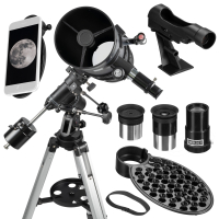 Hviezdársky ďalekohľad Bresser Pollux 150/1400 EQ3 + Slnečný filter
